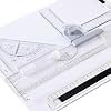 A4 Drawing Board Drafting Table Portable Adjustable Angle Anti Slip Support Legs Drawing Tool Set for Engineering Students