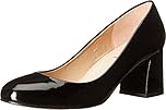 French Sole Women's Trance Black Patent Leather Flat
