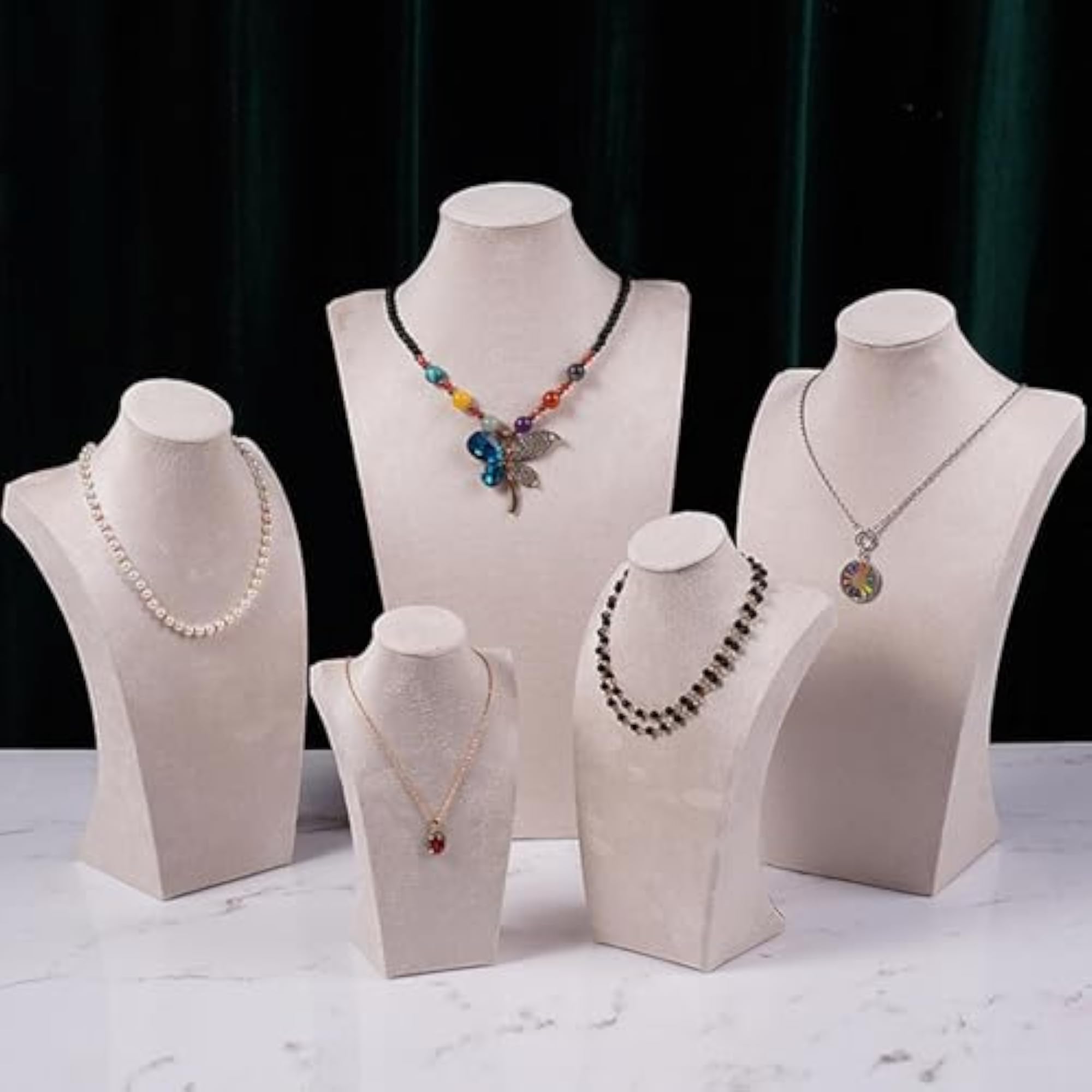 Necklace Display Stand for Tabletop Retail Store