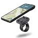 Produktbild Wicked Chili QuickMOUNT Fahrrad Halterung Set kompatibel mit Apple iPhone 11 (6,1 Zoll) Lenker Vorbau Befestigung mit Regenponcho und Handy Hülle Smartphone Case (Qi-fähig, sehr robust) schwarz