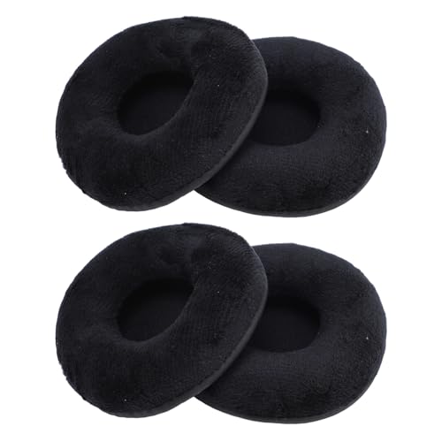 Fockety 4�p�b�N�̌����p�C���[�p�b�h�A�_�炩���x���x�b�g�ƃt�H�[���̎��N�b�V�����A�C���[�p�b�h�N�b�V���������A�w�b�h�t�H��Earpads for ATH S200BT SJ33 ESW9 ESW10 ES10 ATH SJ�V���[�YATH ES�V���[