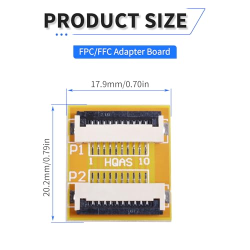 Placa Extensión FFC FPC 10 Pines 1mm para Laptop miniatura 2