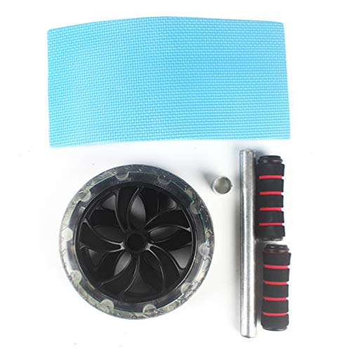 BESPORTBLE - Rolo de exercícios abdominais para treino de abdômen, roda, equipamento de ginástica pa