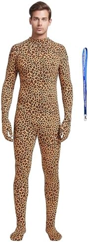 Full Bodysuit Unisex Adult Costume Without Hood Spandex Stretch Zentai Unitard Body Suit