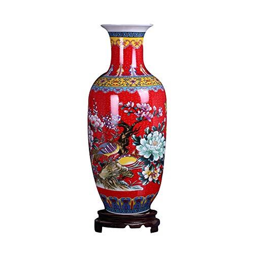 ufengke Jingdezhen Ceramic Floor Vase