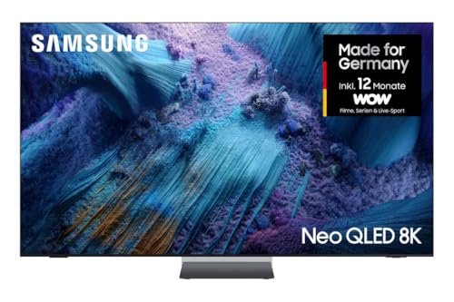 Samsung Neo QLED 8K QN990F 85 Zoll (214 cm) Mini LED Fernseher, Antireflexion, NQ8 AI Gen3 Prozessor, 8K Upscaling Pro, Wireless One Connect, Art Store Galerie, Samsung Vision AI Smart TV