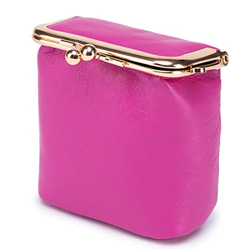 Aileder Mini trousse de voyage en cuir pour rouge à lèvres, trousse de rangement de cosmétiques, sac à main rétro pour baume à lèvres, pièces de monnaie, clés, petits maquillages Cover