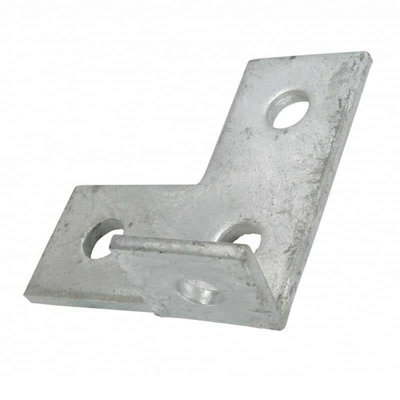 Electrical Galvanised Steel Channel (Strut) & Accessories (Left Hand 90° T - Corner Bracket) — image 1