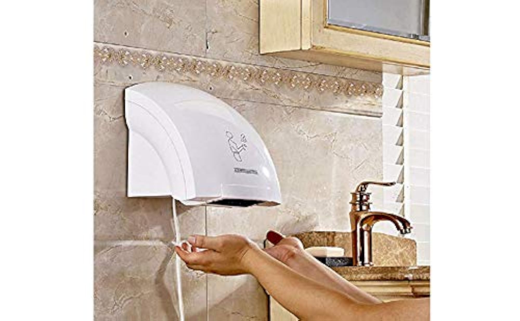Automatic Hand Dryer with Sensor for Fast Drying