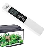 Lectures précises: notre testeur de qualité de l'eau mesure la conductivité de l'eau pour évaluer indirectement les valeurs de TDS, fournissant des lectures précises et fiables de la qualité de l'eau