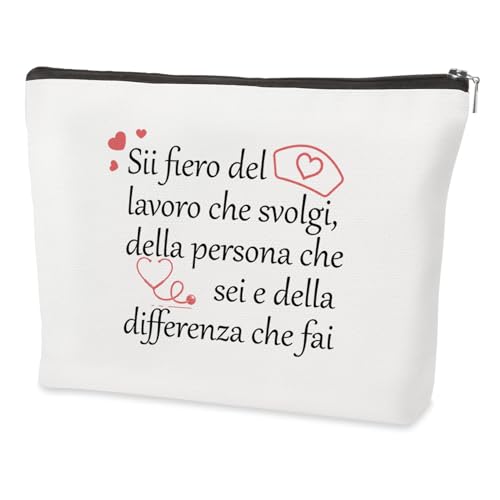 Regalo Infermiera Regali Festa Della Mamma Idee Regalo Originali Natale Regali Compleanno Grazie Valentino Pasqua Halloween Festa Della Donna Idee Beauty Case Originali per Migliore Infermiera
