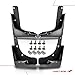 A-Premium Set of 4PCS Mud Flaps Splash Guards Mudguards Mudflaps with Hardware Kits Accessory Compatible with Nissan Rogue, X-Trail, 2014-2021, Sport Utility, Black Color, Front LH RH and Rear LH RH