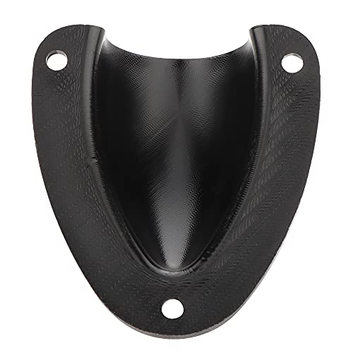 4 Pcs Nylon 2-1/2" Marine Wire Cable Vent Cover, Clamshell Vent For Boat, Smooth Edge Thickness 1/8", Wire Vent Cover, Clamshell Vent, Free Installation Screws #TOP5