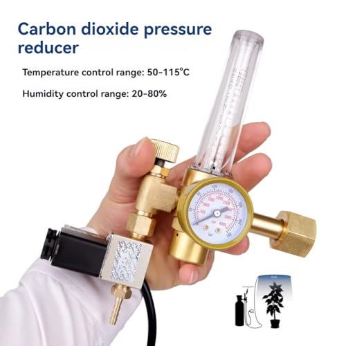 Régulateur de dioxyde de carbone manomètre débitmètre concentration CO2 - 3