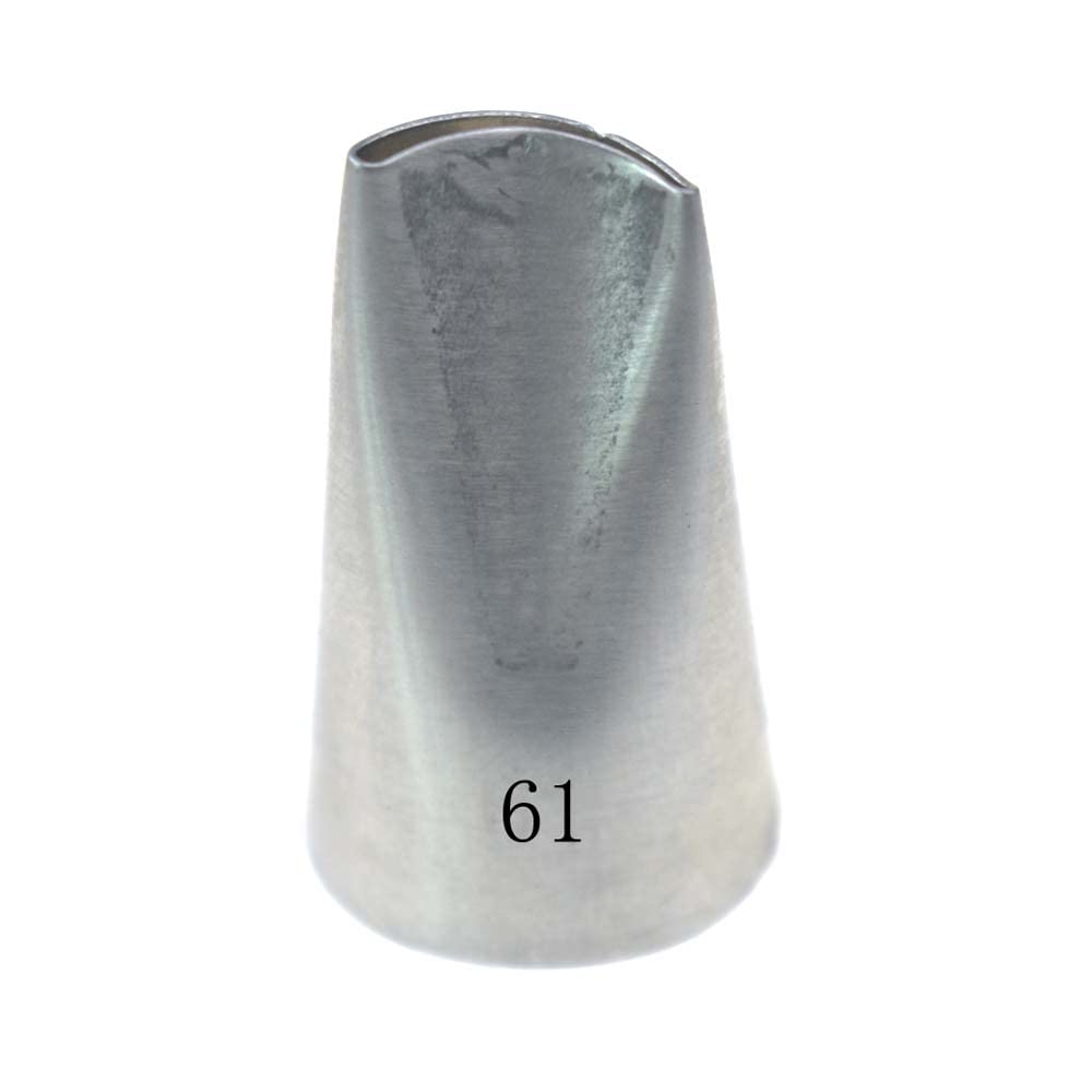 Reland Sun Cream 1Pc 304 Stainless Steel Piping Tip Cake Piping Rose Snow Top Cake Topping Cookie Baking Tool (61)