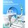 Equipo de snorkel Greatever para adultos, set de snorkel seco con máscara de buceo para nadar miniatura 6