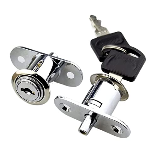Serrure à cylindre à came loquet en alliage pour porte coulissante en bois