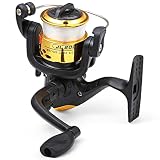 Peosaard Moulinets de pêche Baitcasting Moulinet à Bobine Fixe Moulinet de pêche à la Carp...