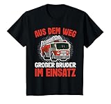 Ich Werde Großer Bruder Shirt Feuerwehr | kirolino