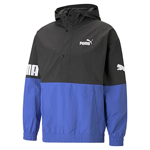 PUMA Men's Power Hooded 1/2 Zip Windbreaker3