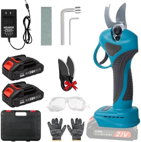 TOPALL Pruning Shears Electric Cordless Tools,1.3"(33MM) Electric...