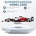 Levitating Display Stand, Magnetic Levitation for Collectibles and Model Cars, Floating Display for Toys and Figures, Hovering Platform, Maglev Rotating Levitator and Holder, White