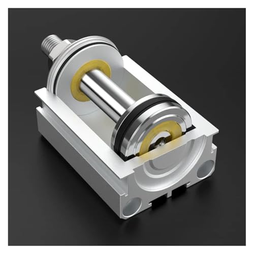 Cilindro neumático compacto y delgado con diámetro de 12mm y carrera de 10mm 5