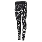 [page_title]-PUMA Mädchen Alpha G Leggings, Black/AOP, 152