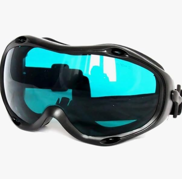 190nm-380nm & 600nm-760nm wide spectrum continuous absorption laser protective glasses safety goggles CE OC4+