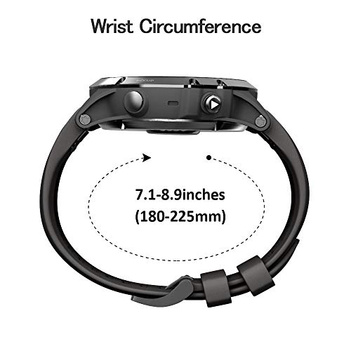 Ancool Compatible With Garmin Fenix 5X Plus Band 26Mm Easy Fit Silicone Watch Strap Wristbands Replacement For Fenix 7X/Fenix 6X Pro/Fenix 6X/D2 Delta Px/Tactix Delta/Descent Mk2 (Pack Of 7) #TOP6