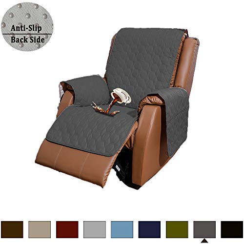 RBSC Home 30 Inch Recliner Cover 100% Waterproof Anti-Slip Large Recliner Slipcovers