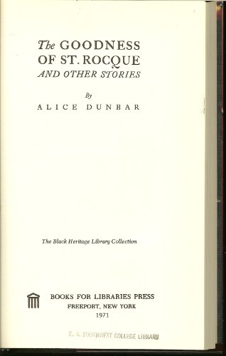 The Goodness of St. Rocque, and Other Stories (... 0836988175 Book Cover