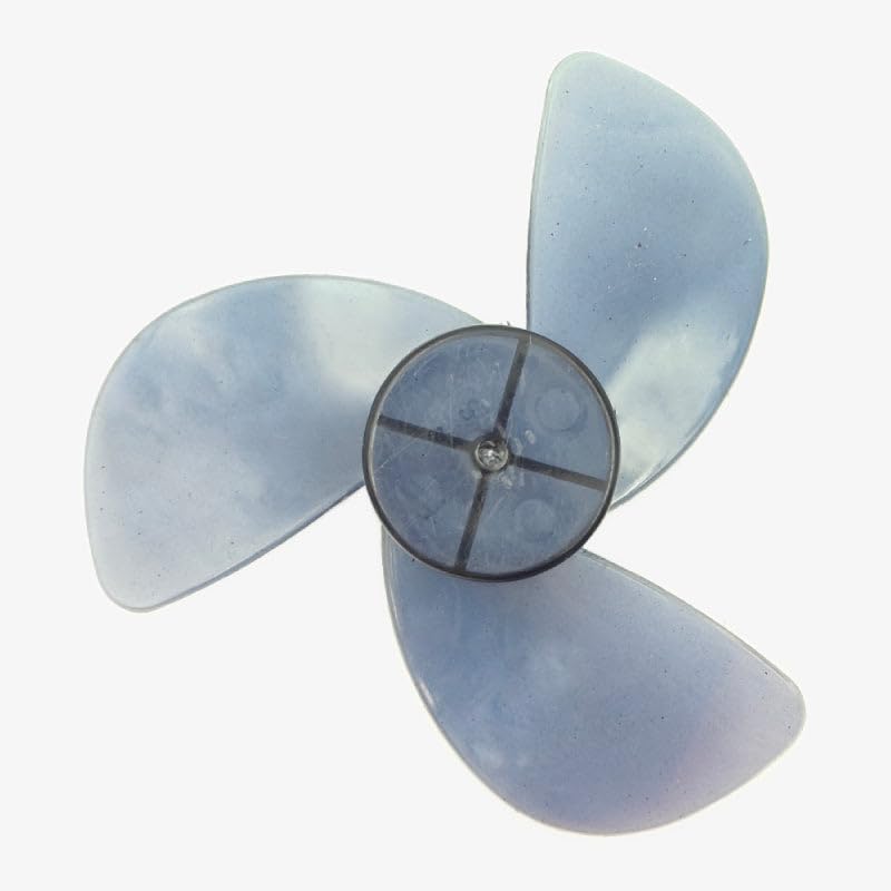 DC Motor Fan Blade 3-Wing Fan For Toy Motor Round Curved Blade - 3.6 Inches-image-35