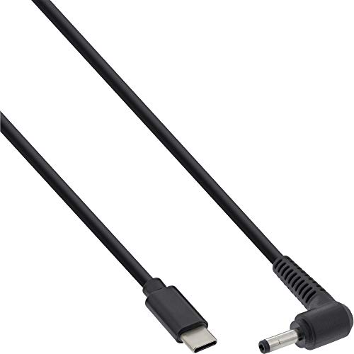 InLine® Cable de Carga USB Tipo C a portátil BenQ/ASUS (Redondo/pequeño), 2 m