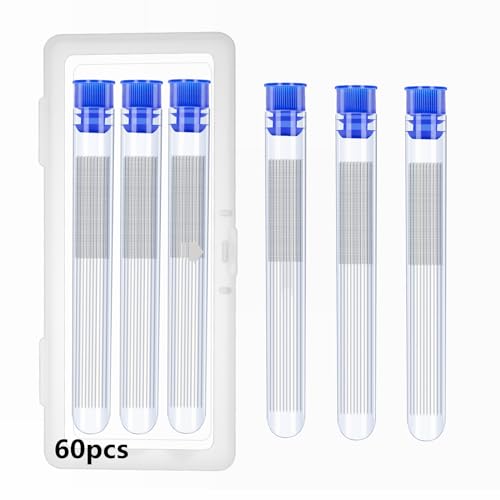 Juego de limpieza de boquillas para impresora 3D de 0,4 mm, 60 unidades, 0,4 mm, acero inoxidable, agujas de limpieza de boquillas, impresora 3D, juego de herramientas para impresora 3D, limpiador de