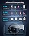 immagine 2INIU Caricabatterie Wireless, 10W Tappetino di Ricarica Wireless con Certificato Qi a Ricarica Rapida con NTC Temp° Guardia per iPhone 11 Pro XS Max X 8 Plus AirPods Samsung S20 S10 S8 Note 10 Google