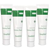 ZnnaYoha Stoma Skin Barrer Paste, Ostomy Paste, Ostomy Supplies 8 oz Tube (4 Pack)