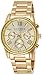 Akribos XXIV Men's AK904YG Gold-Tone Multi-Function Quartz Bracelet Watch