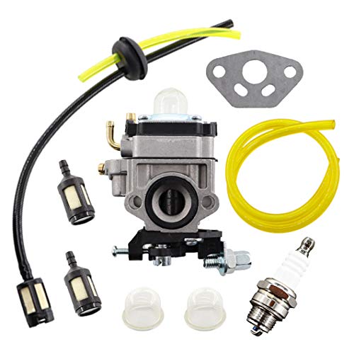 Reemmo - Kit de carburador para AL-KO Alko desbrozadora BC410 BC4535 BC 4125 motor de cortacésped manguera filtro de gasolina