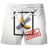 NHNKB Badehose Herren Kurze Hosen Herren Borat Badehose Herren Schnürstring Special Cock Druck Beer Festival Beach Casual Hosenshorts Hosen Badehose Mit Einsatz 92 Sommerkleid Shorts Herren Sommer