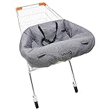 Maschinenwaschbar bis 30° C Safety 1st 2000666000 Safety 1st Einkaufswagen-Hygieneschutz für das Kind, Black Chic, schwarz