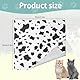 Gosknor Katzenpflege Wrap, 55x55cm Weich Selbsthaftend Fesseltuch aus Katzenhandtuch Biss- und Kratzschutz Wickeltuch für Katzen zum Krallenschneiden für Medikamente