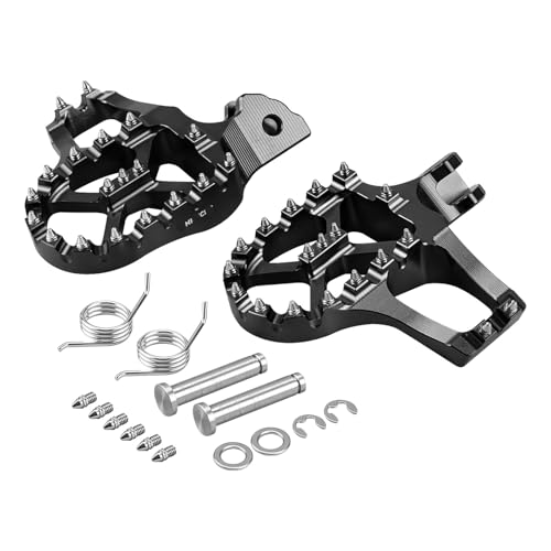 Repose-pieds moto antidérapants pour X260 supports de pédales renforcés