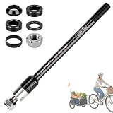 XPJBKC Adattatore ASSE per Bicicletta, Perno Passante M12x1.0 160-178 mm