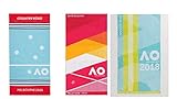 Australian Open 2018/2019/2020 Ladies on Court Player Towel Set of 3 Towels