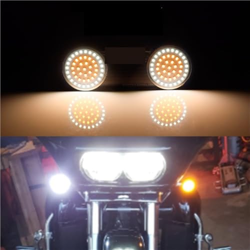 Bombillas intermitentes 1157 de alta visibilidad trasera para Electra Glide 6