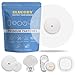 GLUCODY 10pc Parches Sensor Freestyle Libre 2 Hipoalergénicos, Impermeables, Transpirables Y Suaves Con La Piel/Marca Especializada En Parche Sensor Freestyle Libre 2 Complementos Diabetes