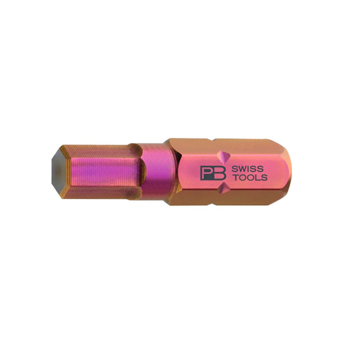 PB Swiss Tools BitBlock – 10 Lange Kugelkopf Innensechskant Bits [10x95mm], 100% Swiss Made, Für Profis & Heimwerker