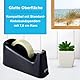 GTSE - Klebeband Transparent - 24 mm x 66 m pro Rolle - Klebeband zum Verpacken von Geschenken, für zuhause, die Schule und das Büro - 6 große Rollen