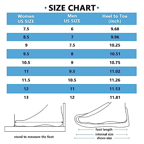 Besroad Slip on Quick Drying Running Sports Fashion Sneakers Water Shoes Summer Outdoor Hiking Shoes for Men Women Grey 9 Women/7.5 Men